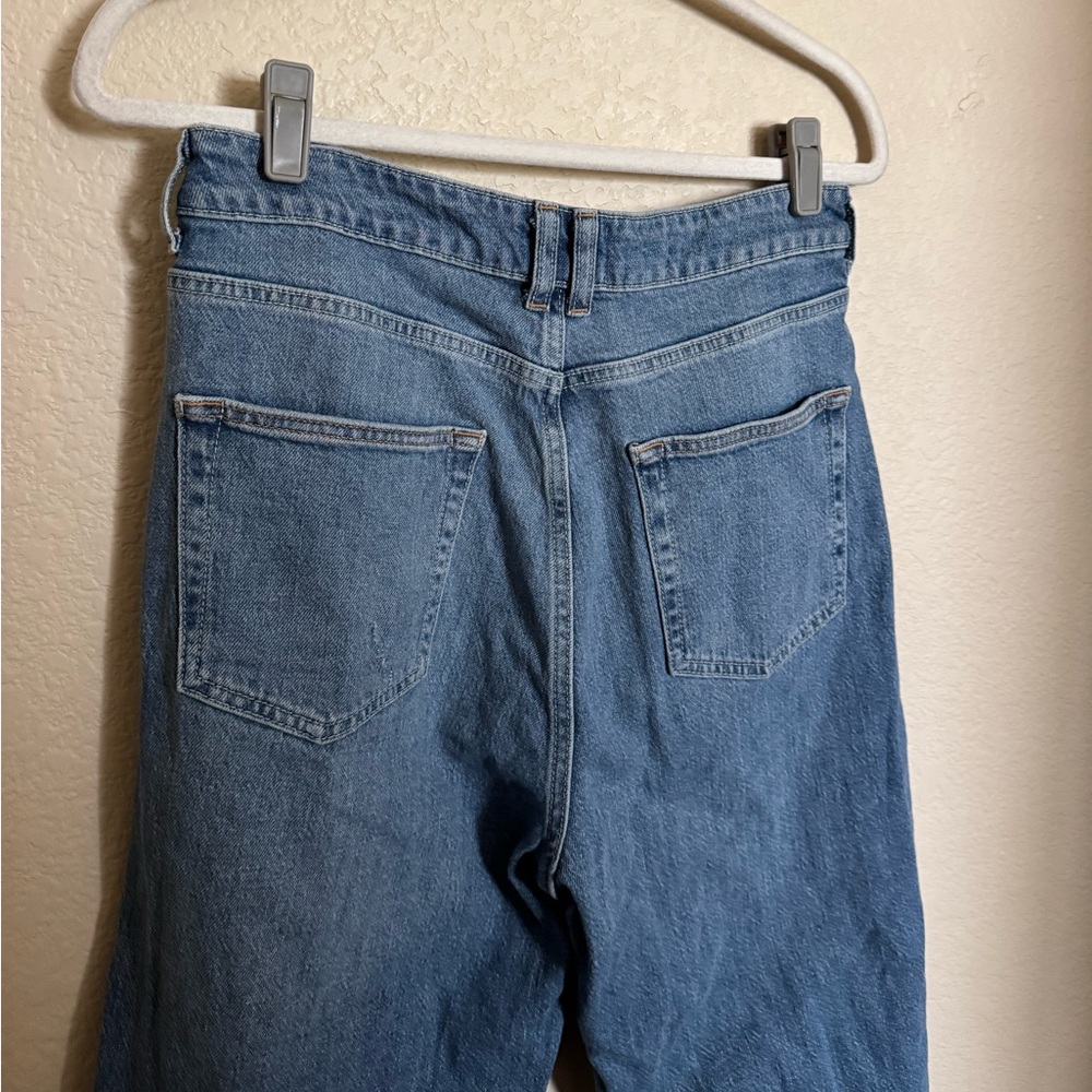 PILCRO reworked high rise tapered jeans size 29 in blue barrel‎ balloon - Picture 9 of 9